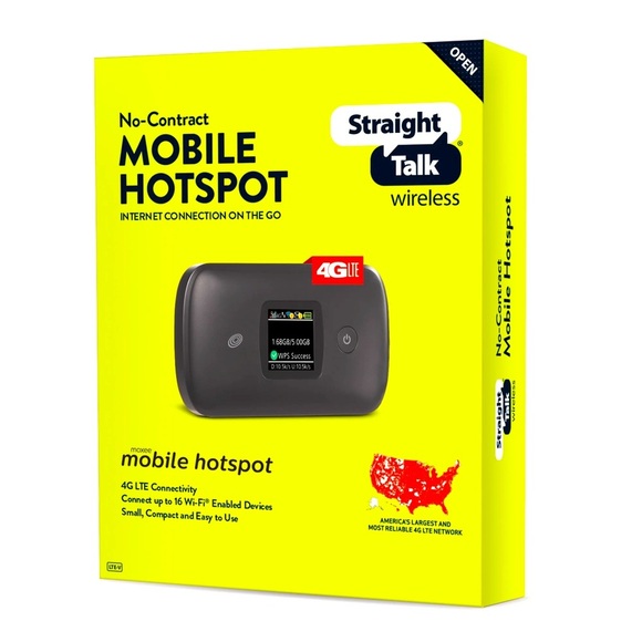 STRAIGHT TALK MOXEE PREPAID MOBILE HOTSPOT - BLACK (NEW WITH TAGS) - Picture 1 of 9